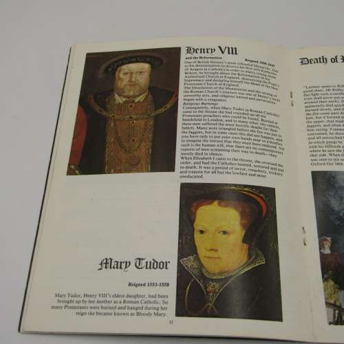 Vintage booklet on the London Dungeon