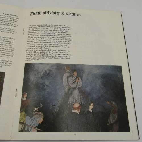 Vintage booklet on the London Dungeon
