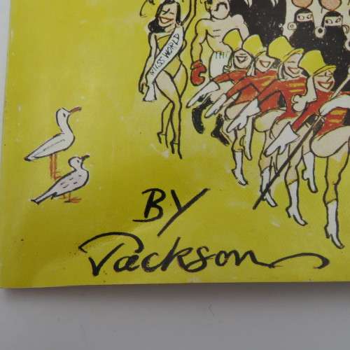 Out of this world cartoon book by Jacksons