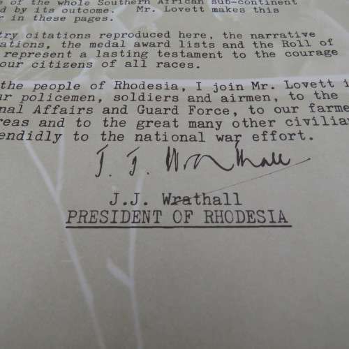 Contact by John Lovett - a Tribute to those who serve Rhodesia