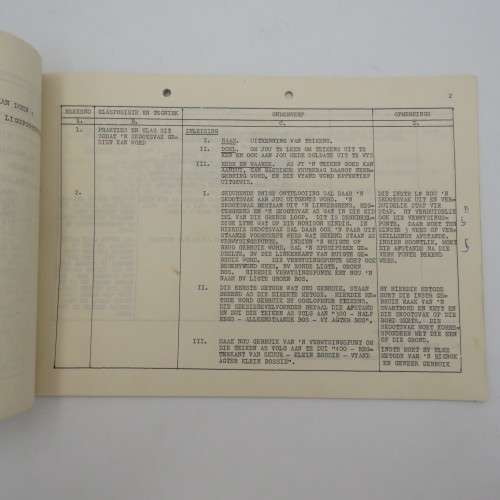 SA Army 1980`s VELDKUNS booklet no 2386 - scarce