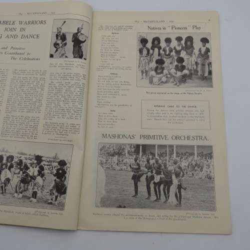 Matabeleland 1893-1933 40th anniversary celebrations - scarce Rhodesian