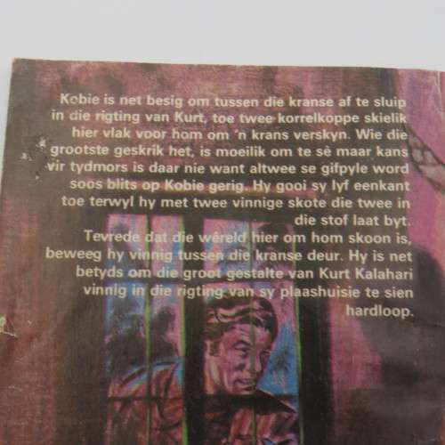 Vintage Afrikaans comic book - Temmers van die Woestyn - R.Hendriks Wit Koning van die Boesmans no 6