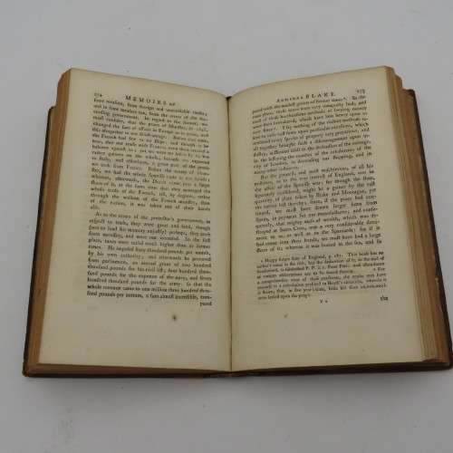 Lives of the Admirals 1761 Edition 2nd Volume Third Edition - Written by John Campbell