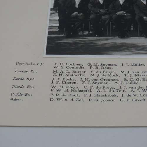 Stellenbosch NG Kerk 1969 Church leaders photo