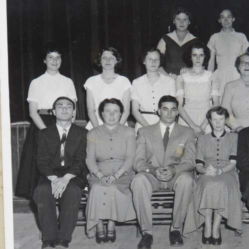 University of Stellenbosch 1954 Conservatorium for music - Photo of Lectors and Learners
