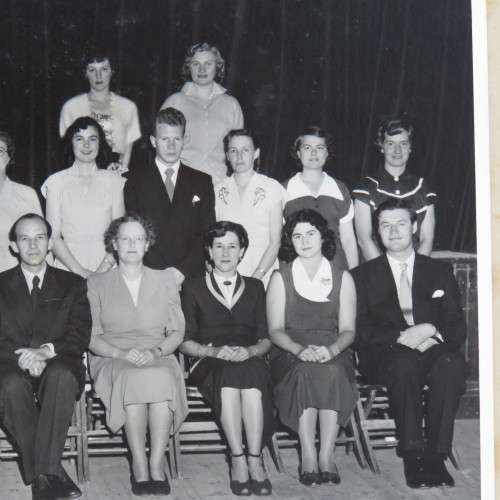 University of Stellenbosch 1954 Conservatorium for music - Photo of Lectors and Learners