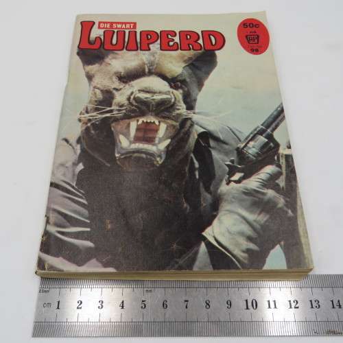 Afrikaans photo comic book - Die Swart Luiperd no. 98