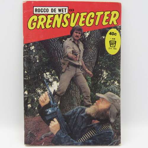Afrikaans photo comic book - Rocco de Wet Grensvegter n. 133