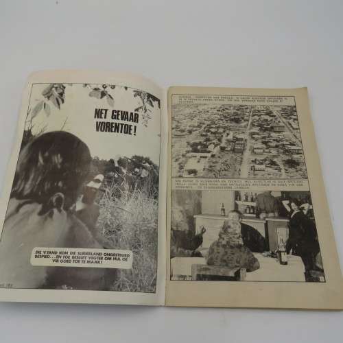 Afrikaans photo comic book - Rocco de Wet Grensvegter n. 133