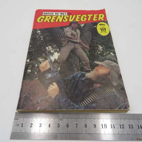 Afrikaans photo comic book - Rocco de Wet Grensvegter n. 133