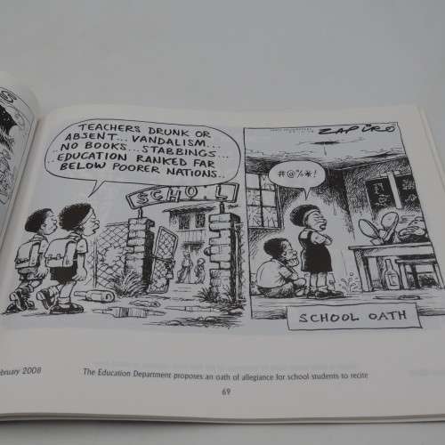 Zapiro - Pirates of Polokwane cartoon book
