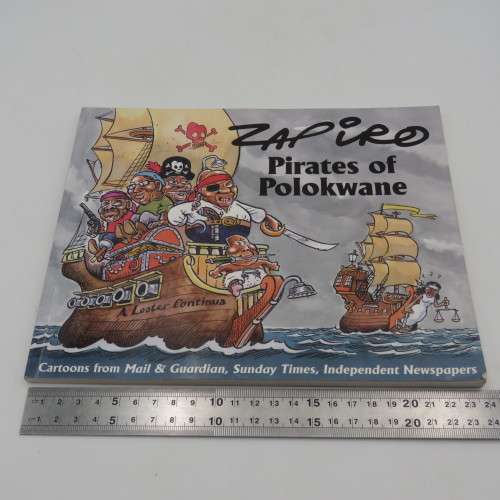 Zapiro - Pirates of Polokwane cartoon book