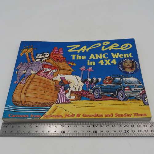 Zapiro - The ANC went in 4x4 cartoon book