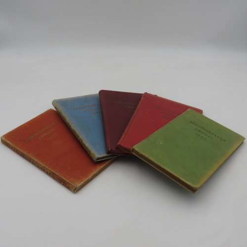 Set of 5 Aeromodeller Annuals - 1953 to 1957