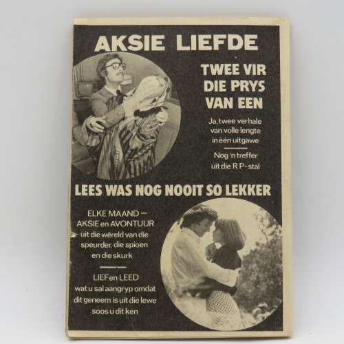 Die Swart Luiperd no. 93 photo comic book