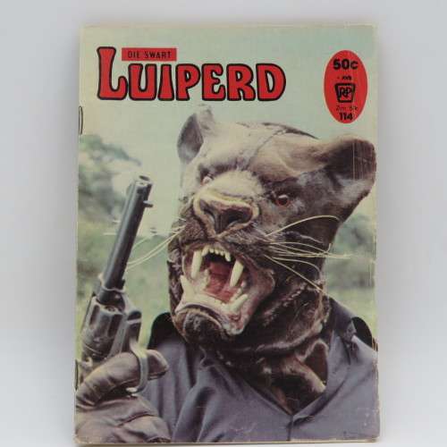 Die Swart Luiperd no. 114 photo comic book