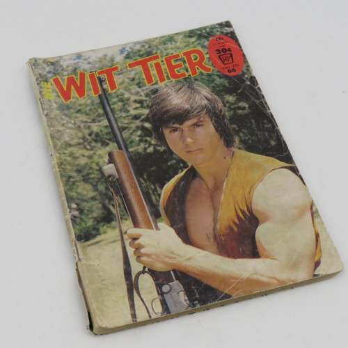 Die Wit Tier Afrikaans photo comic book No 66 - well used