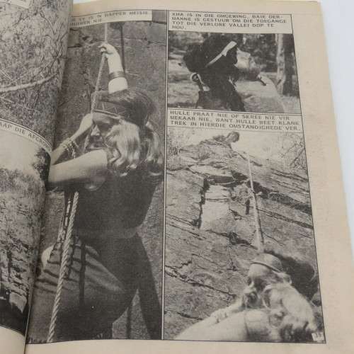Die Wit Tier Afrikaans photo comic book No 66 - well used