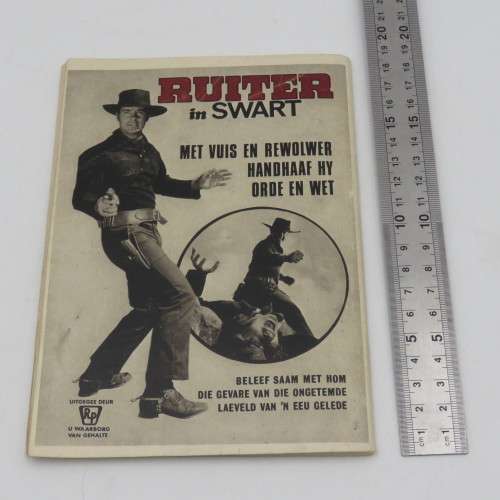 Die Swart Luiperd Afrikaans photo comic book - N0 112 - Very good Condition