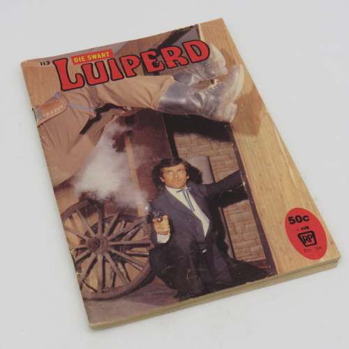Die Swart Luiperd Afrikaans photo comic book - N0 112 - Very good Condition