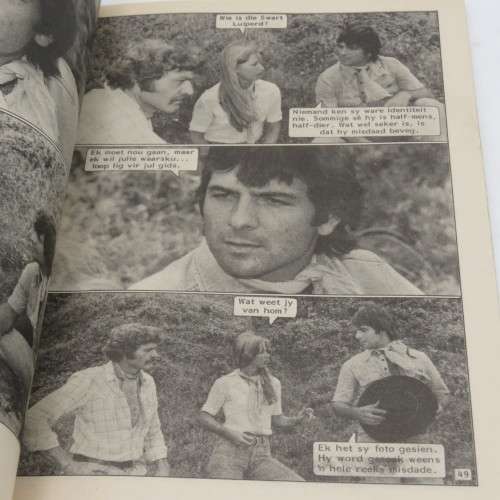 Die Swart Luiperd Afrikaans photo comic book - N0 112 - Very good Condition