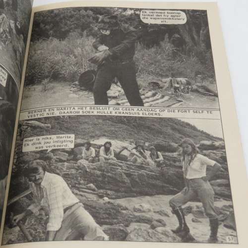 Die Swart Luiperd Afrikaans photo comic book - N0 112 - Very good Condition