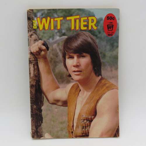 Die Wit Tier Afrikaans photo comic book No 102 - Good Condition