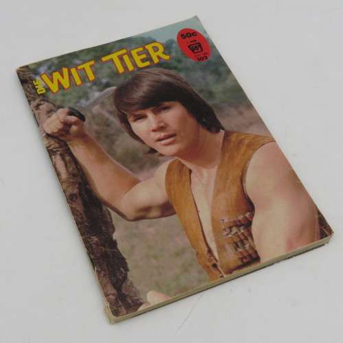 Die Wit Tier Afrikaans photo comic book No 102 - Good Condition