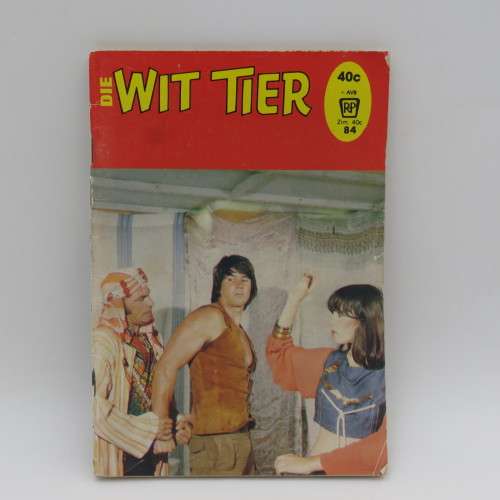 Die Wit Tier Afrikaans photo comic book No 84 - Excellent Condition