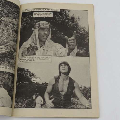 Die Wit Tier Afrikaans photo comic book No 84 - Excellent Condition