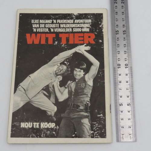 Die Wit Tier Afrikaans photo comic book No 94 - Excellent Condition