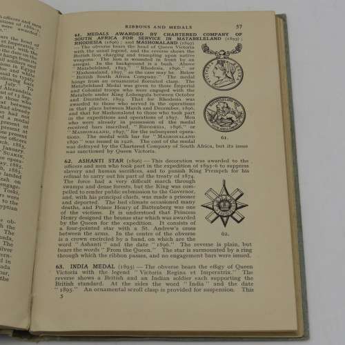 Ribbons & Medals, Naval Military air force & Civil 1944 issue