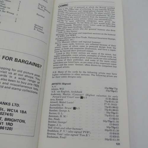 Stanley Gibbons Postcard catalogue - 1985 Fourth edition