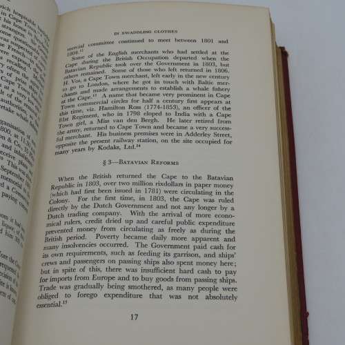 Men of Good Hope - The Romantic Story of the Cape Town Chamber of Commerce 1804 - 1954 by R.F.M Imme