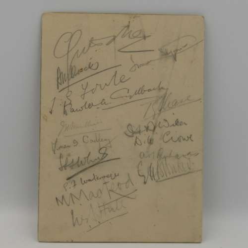 WW1 Cape Gerrison Artillery Dinner menu in honour of commanding officer Colonel C. Gutsche. C.B.E V.