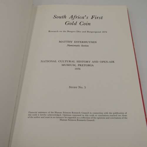 South Africa`s First Gold coin by Matthy Esterhuysen