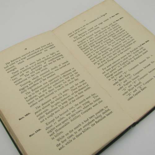 WW1 1916 Short History of the London Rifle Brigade - with map and honours list