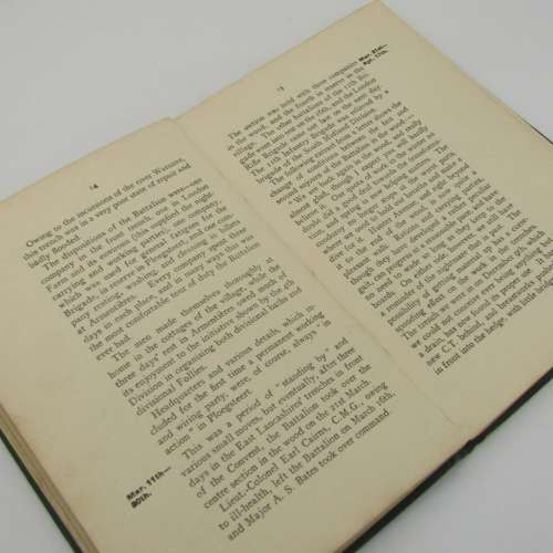 WW1 1916 Short History of the London Rifle Brigade - with map and honours list