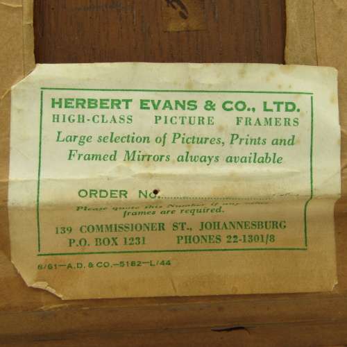Antique oil on wood painting by Wilhelm Koller (1829 - 1884) with clear coating - some frame damage