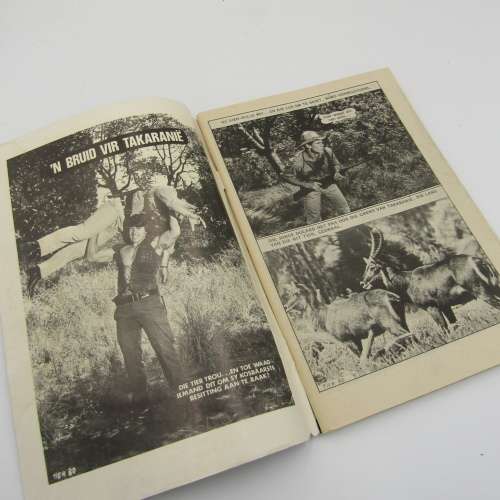 Die Wit Tier photo comic book no. 80 - excellent - back page miscut