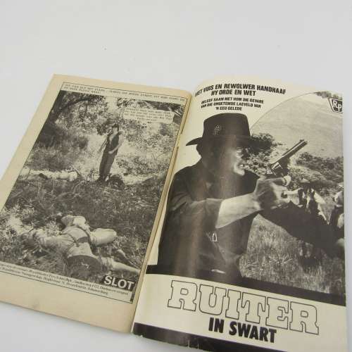 Die Wit Tier photo comic book no. 80 - excellent - back page miscut