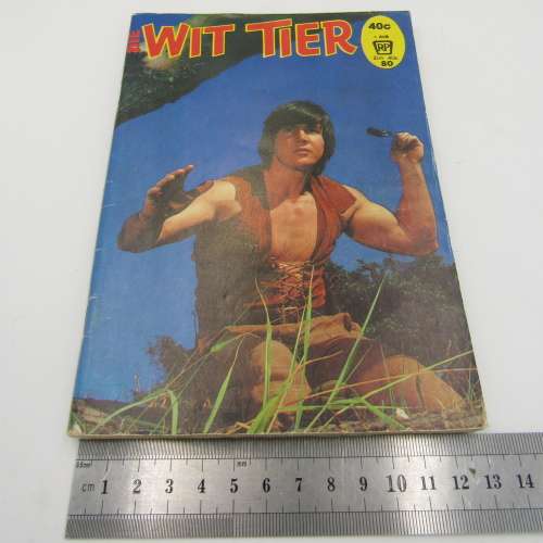 Die Wit Tier photo comic book no. 80 - excellent - back page miscut