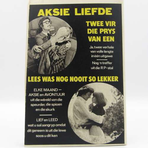 Die Swart Luiperd photo comic book no. 109 - excellent condition