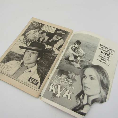 Die Swart Luiperd photo comic book no. 75 - good condition but back page torn
