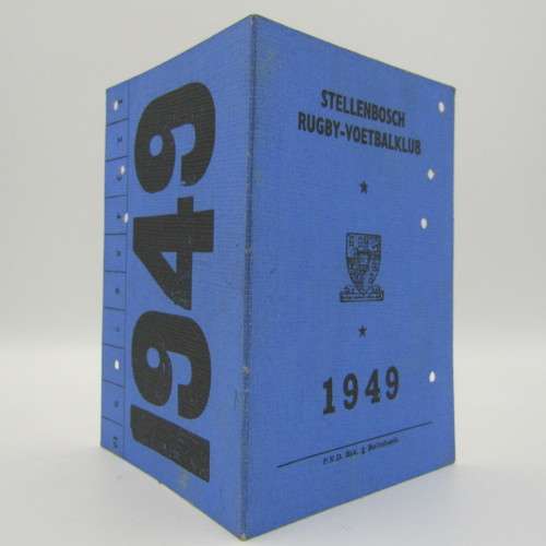 1949 Stellenbosch Rugby - voetbalklub ticket for field