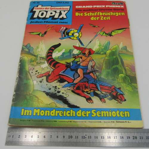 Topix no 18 I`m Mondreich  der Semioten comic book 1977