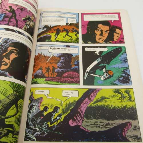 ZACK comic Box 8 Neue abenteuer der Enterprise 1973