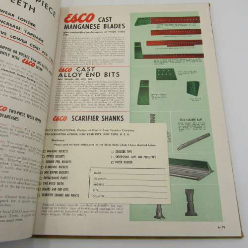 Gillete`s 1956 World Construction Prefiled Catalogs