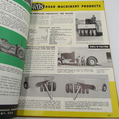 Gillete`s 1956 World Construction Prefiled Catalogs